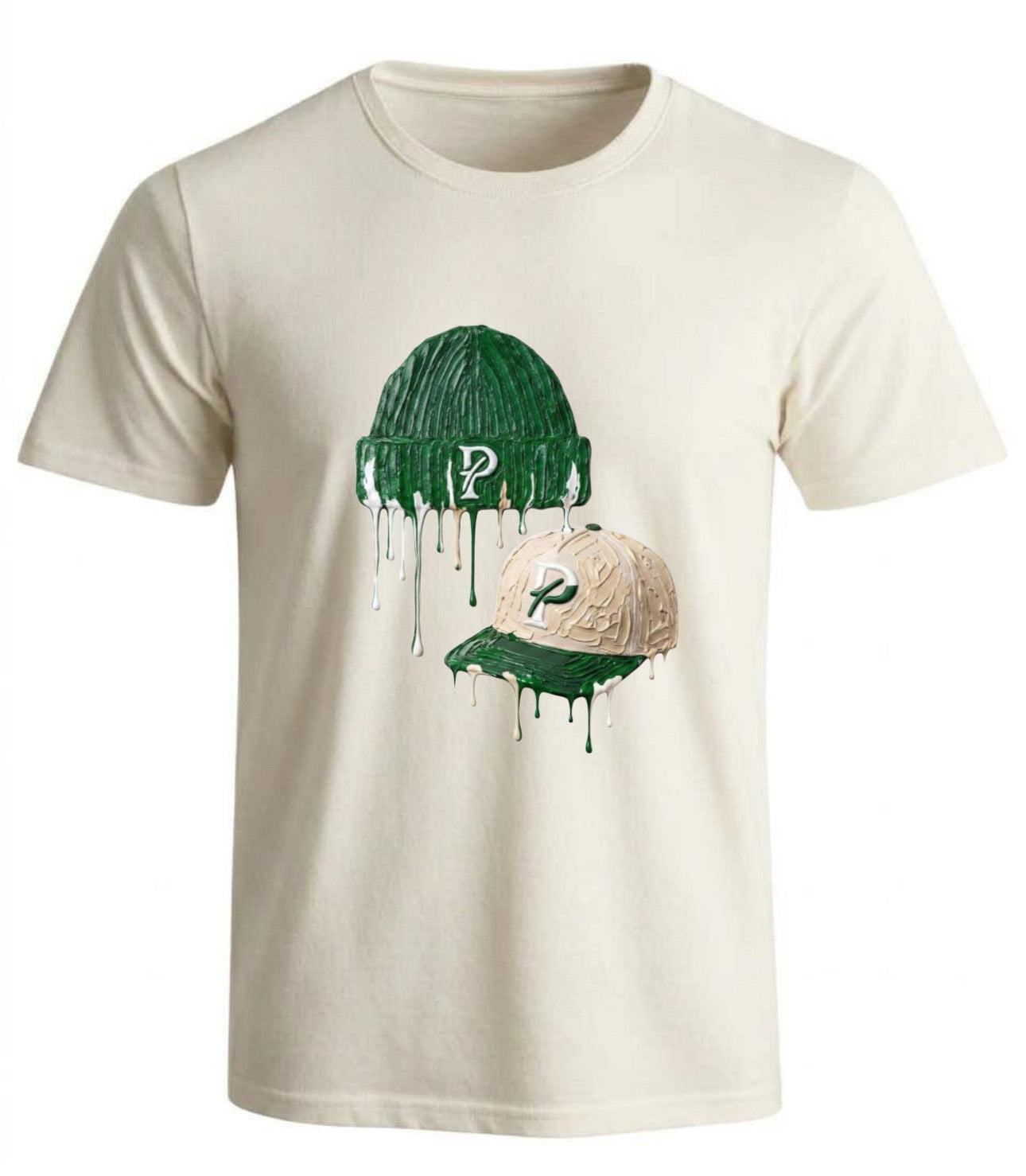 Cream Pelzciti Hats Tee
