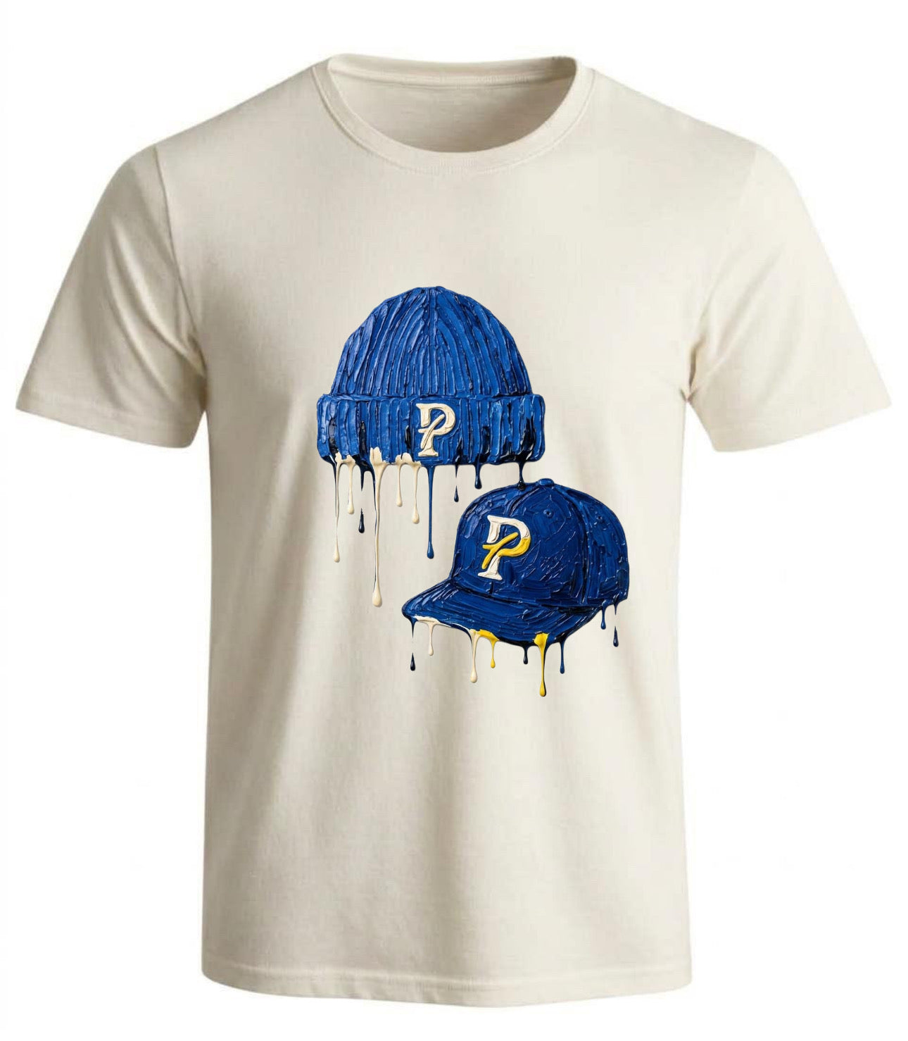Cream Pelzciti Hats Tee