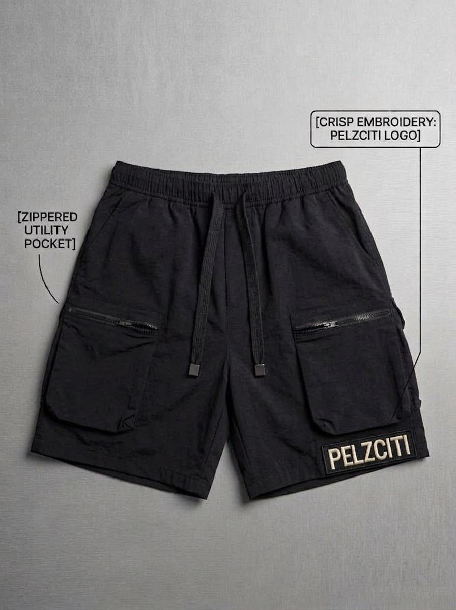 Pelzciti Windbreaker Shorts