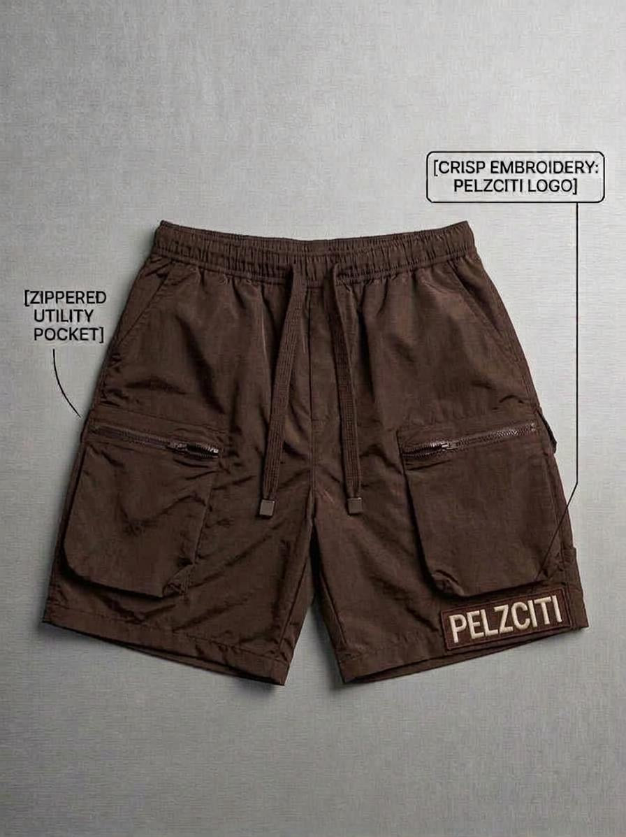 Pelzciti Windbreaker Shorts
