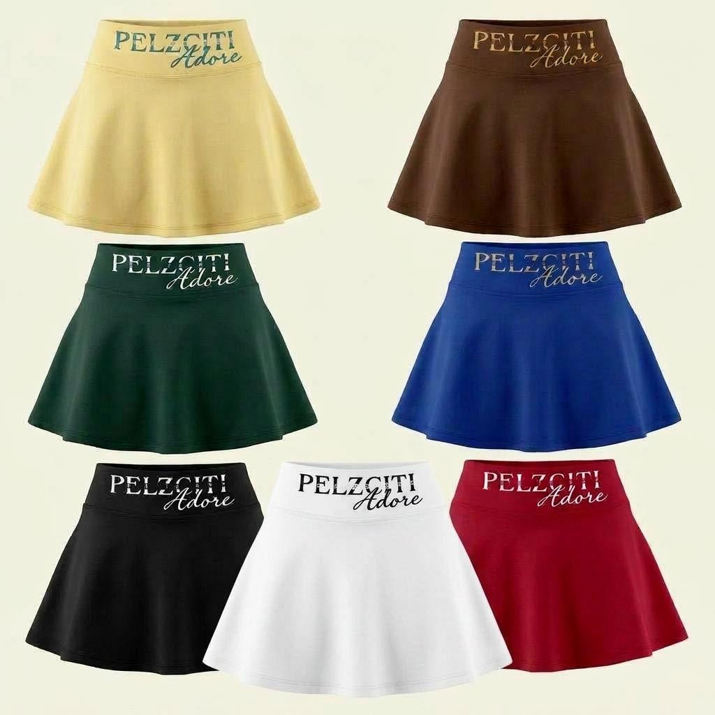Pelzciti Adore Embroidered Skirts