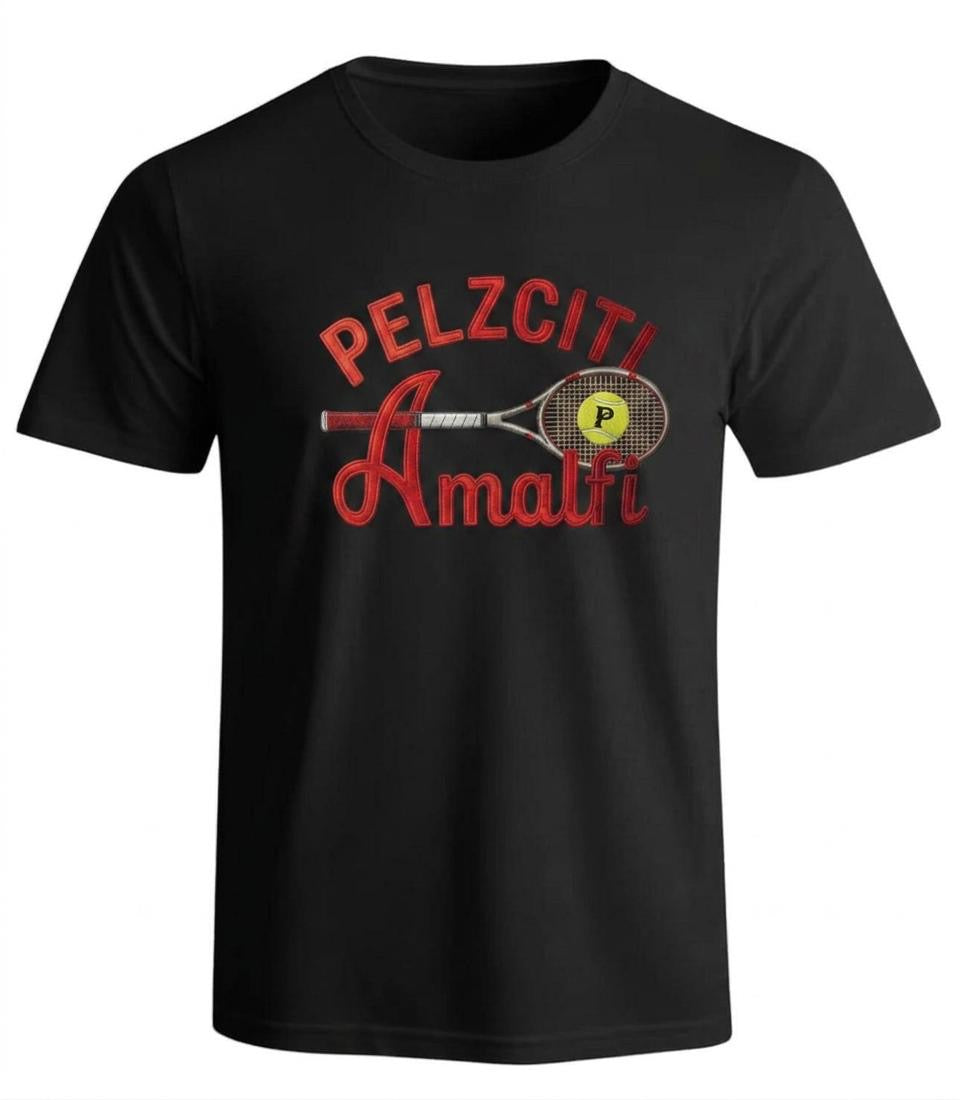 Pelzciti Amalfi Tennis Racquet Tees